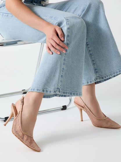 Pandy Mesh Slingback