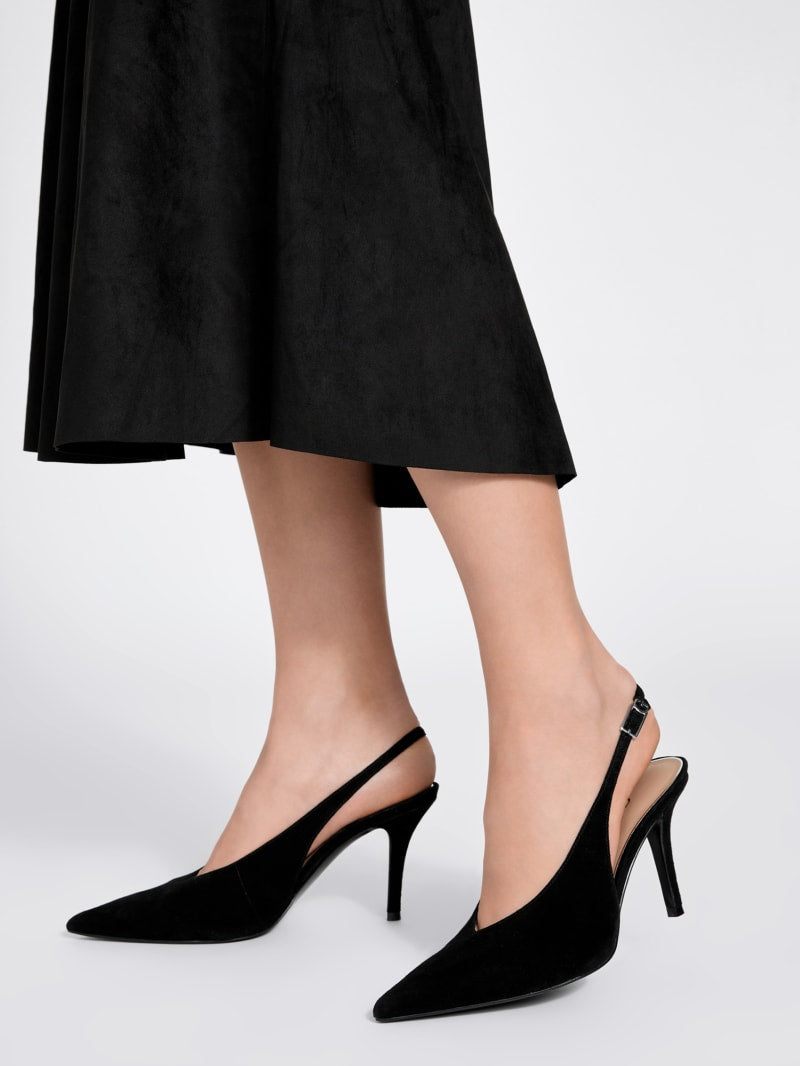 Primo Suede Slingbacks