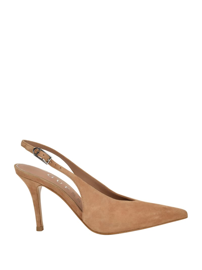 Primo Suede Slingbacks