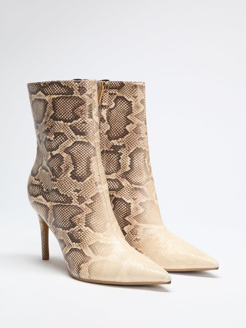 Richly Faux-Leather Booties