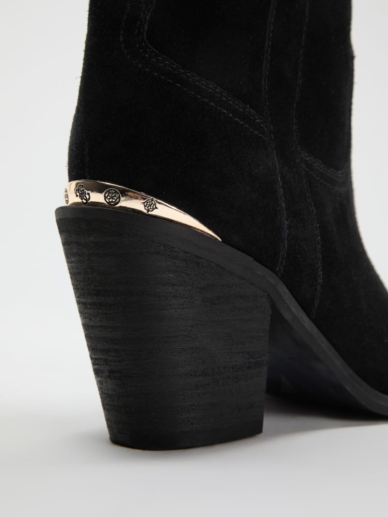 Sashan Suede Knee-High Boots