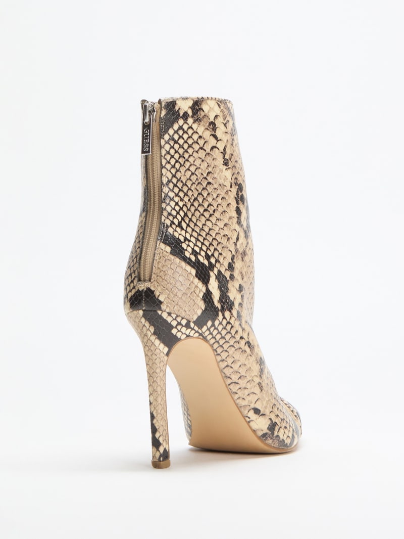 Simone Zip-Up Heel Booties