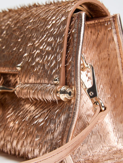 Alia Textured Satchel