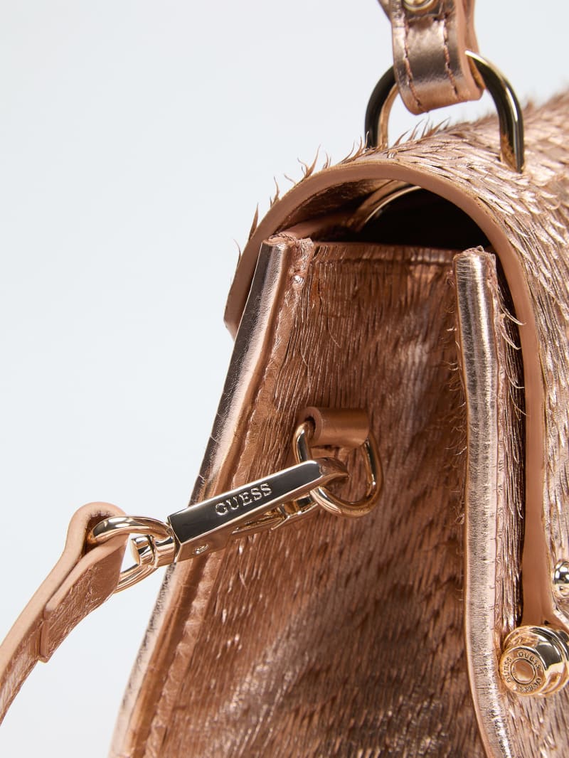 Alia Textured Satchel