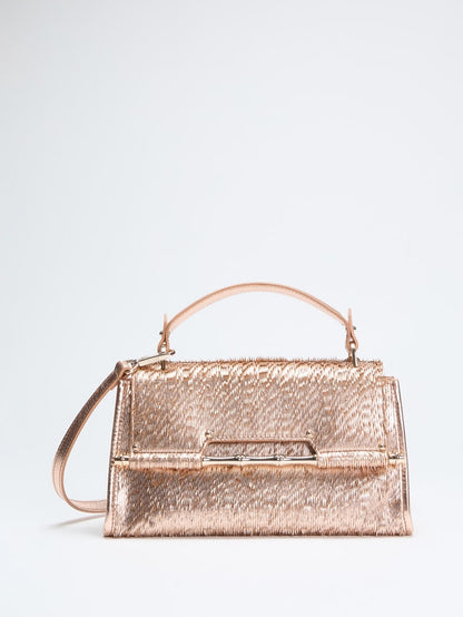 Alia Textured Satchel