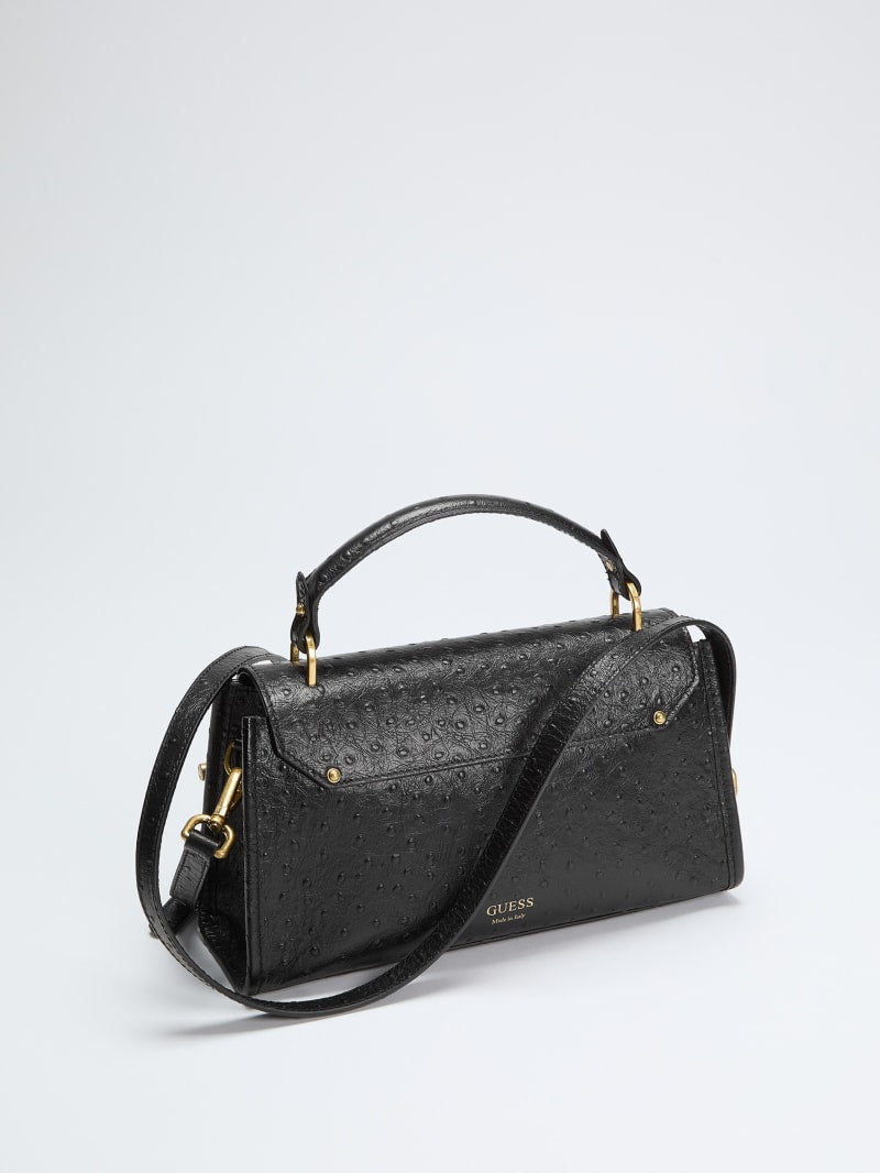 Iris Bamboo Mini Leather Satchel