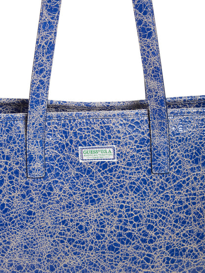 Cracked Leather Serapia Tote