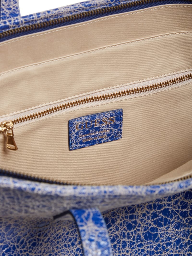 Cracked Leather Serapia Tote