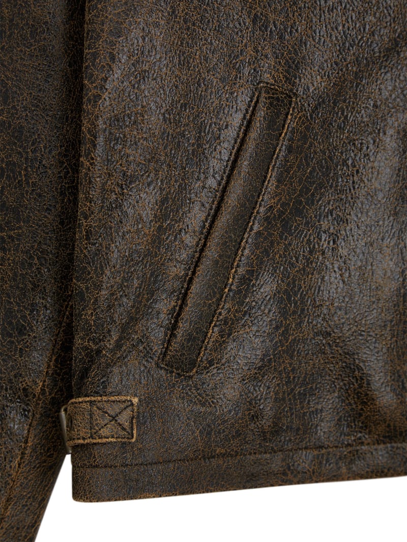 Cracked Leather Jacket
