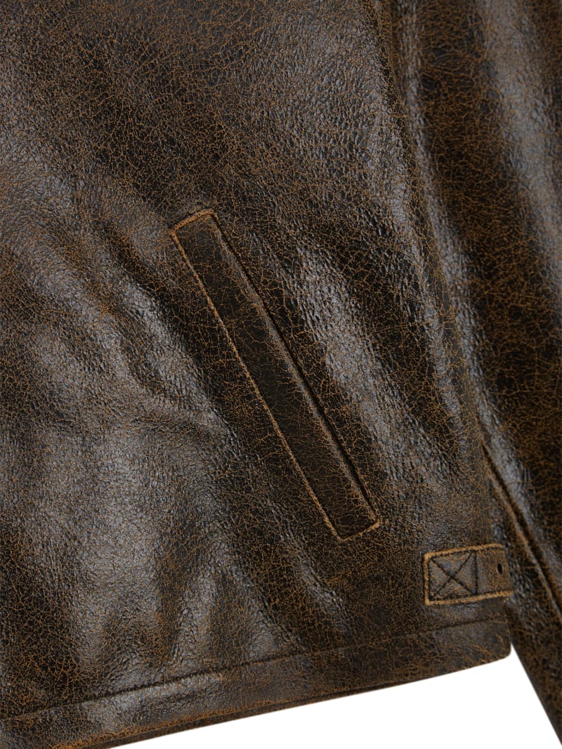Cracked Leather Jacket