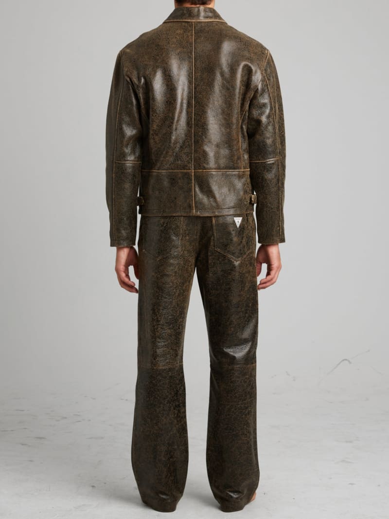 Cracked Leather Jacket