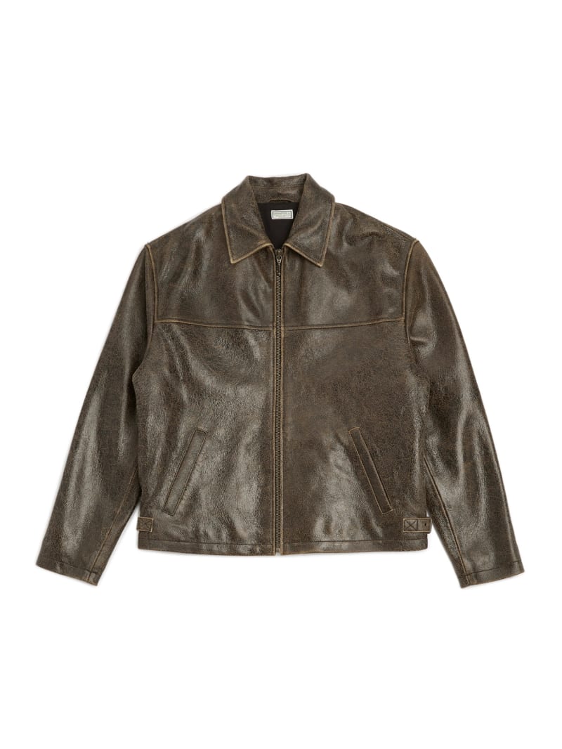 Cracked Leather Jacket