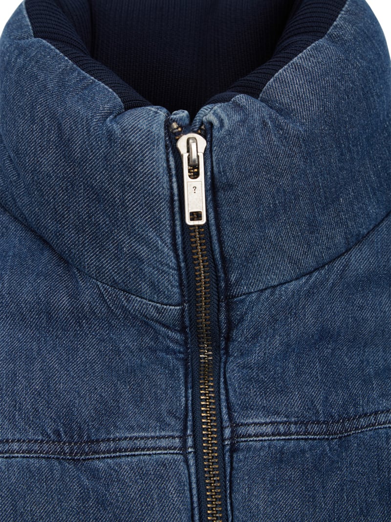 Denim Puffer Jacket