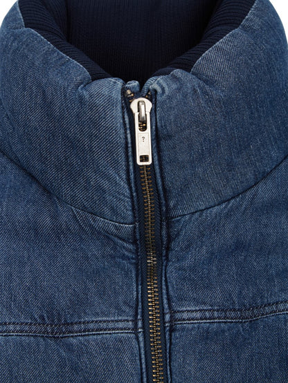 Denim Puffer Jacket