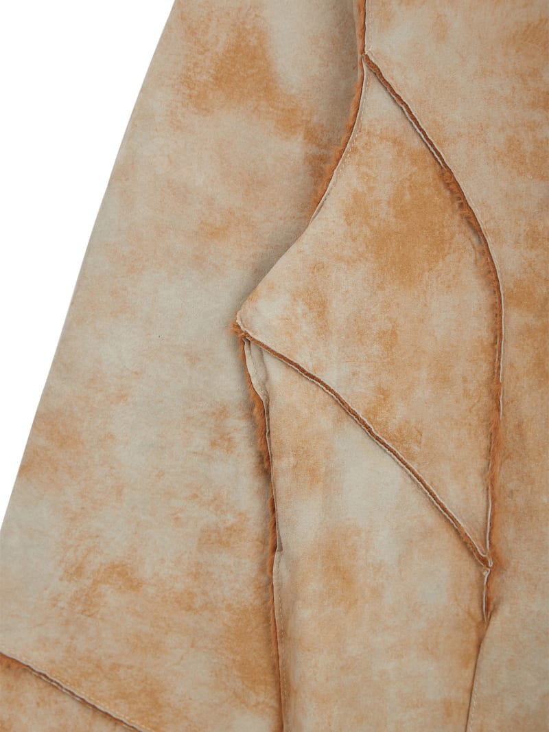 Leather Sherpa Jacket