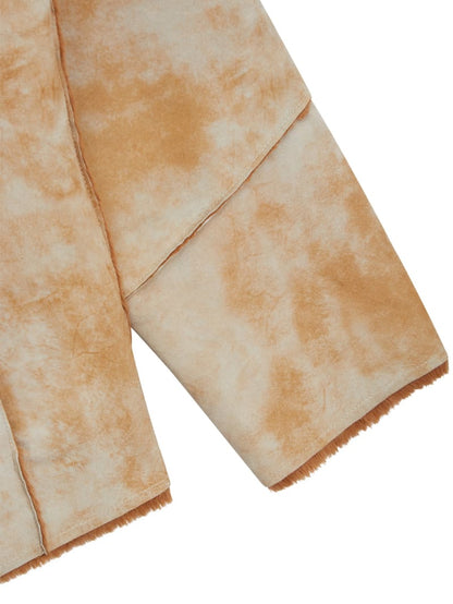 Leather Sherpa Jacket