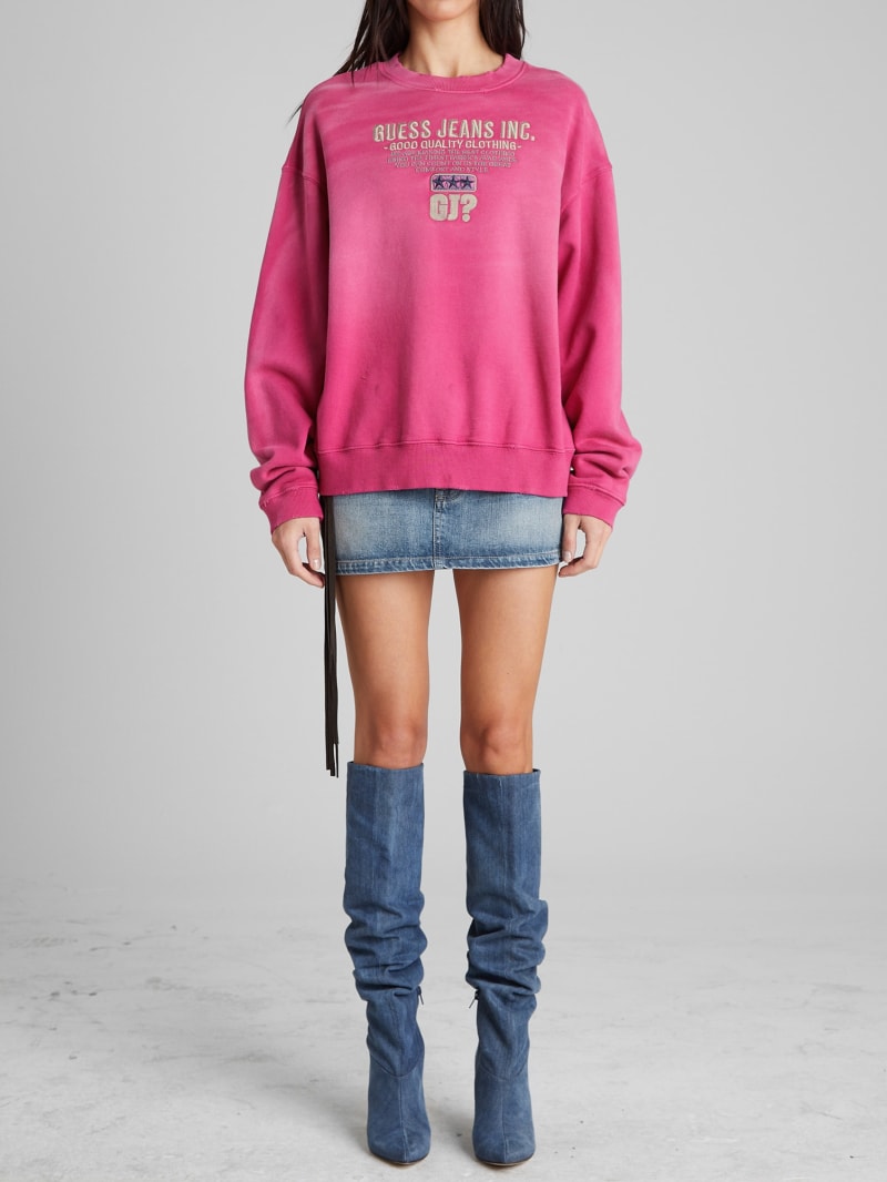 Script Logo Crewneck Sweatshirt