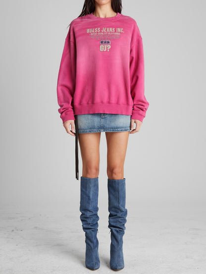 Script Logo Crewneck Sweatshirt