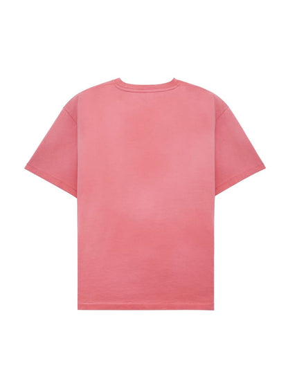 distressed logo tee