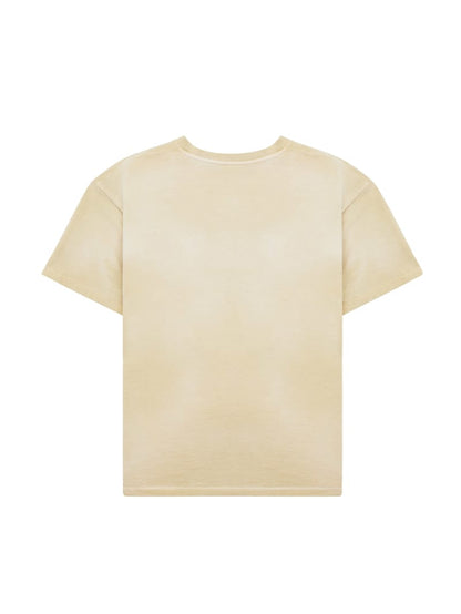 distressed logo tee