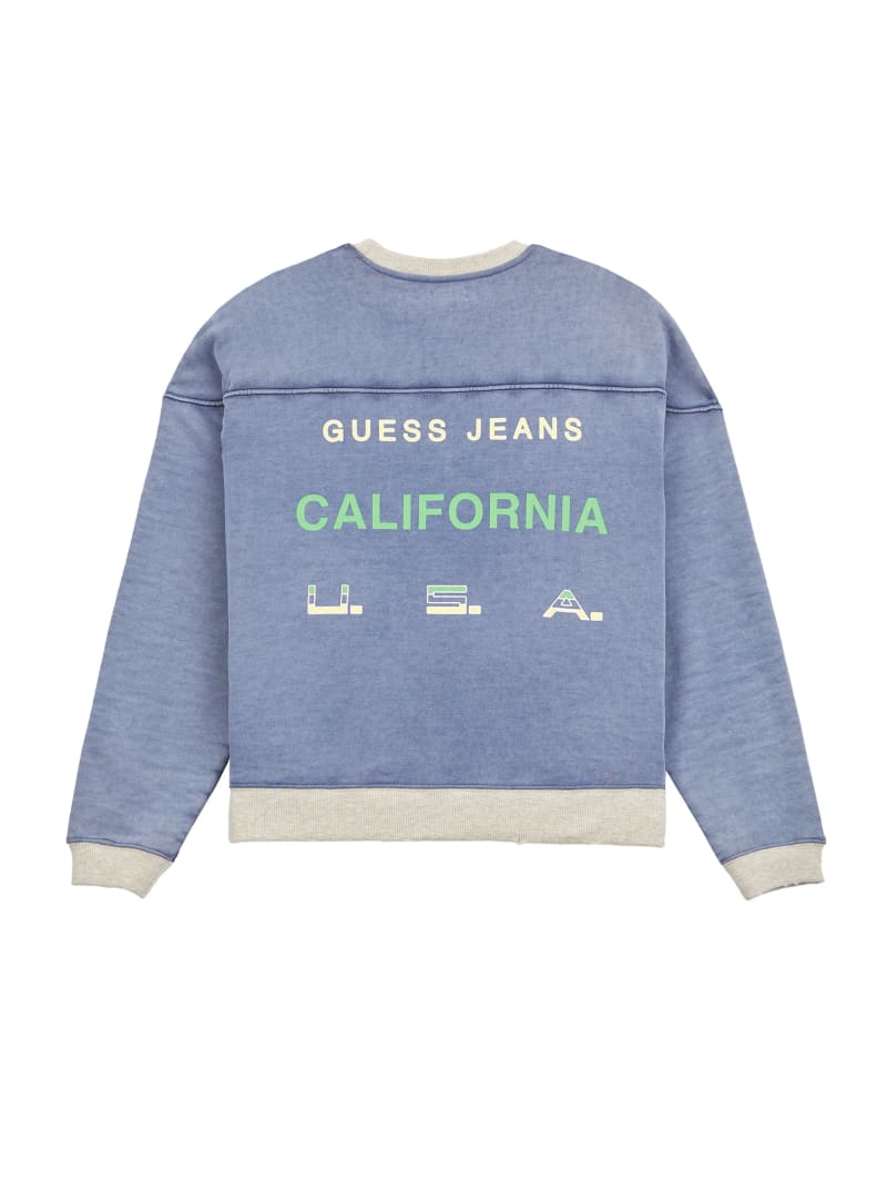 aged triangle crewneck