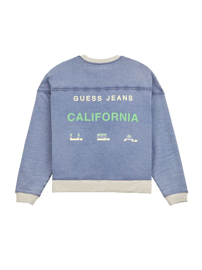 aged triangle crewneck