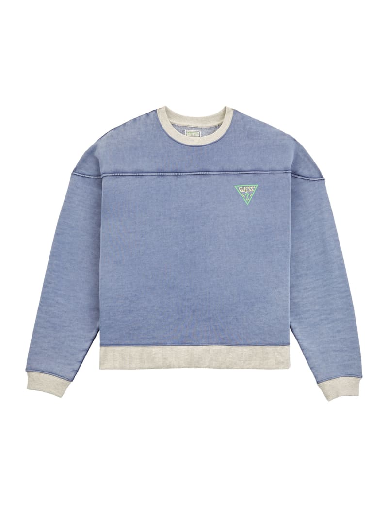 aged triangle crewneck