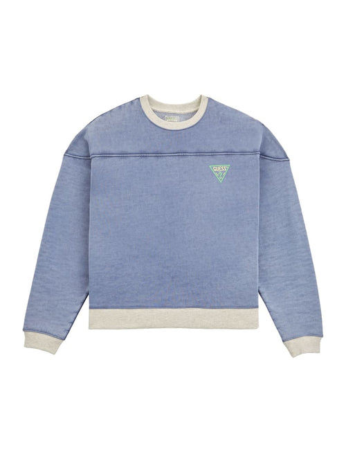 aged triangle crewneck