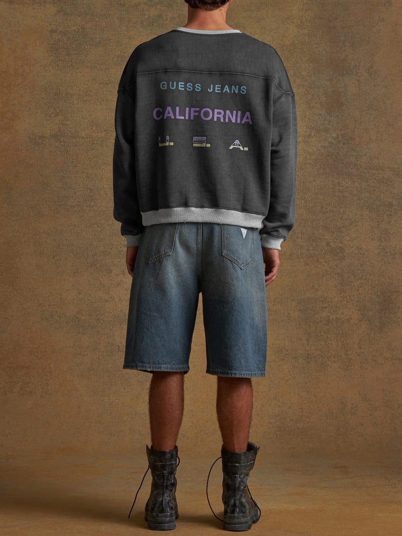aged triangle crewneck