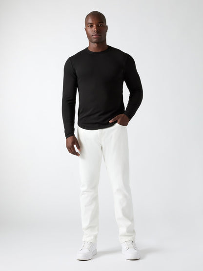 Textured Long-Sleeve Tee