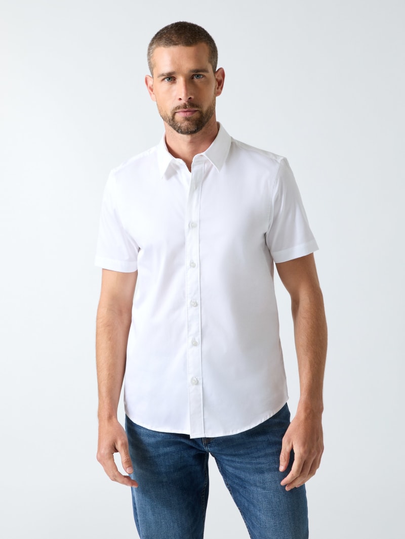 Luxe Stretch Short-Sleeve Shirt