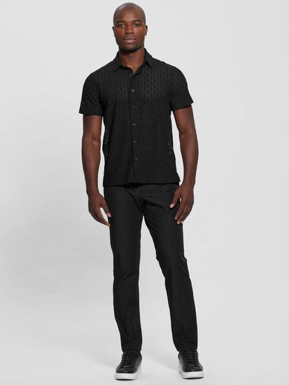 Reeves Perforated Woven Shirt