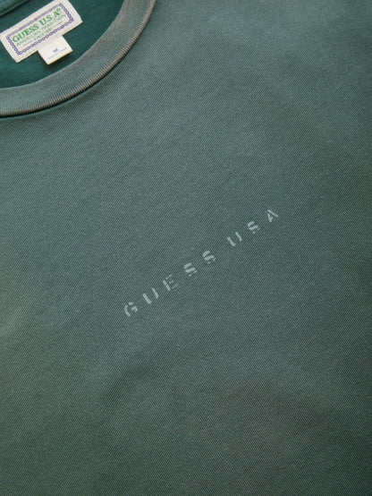 distressed logo tee