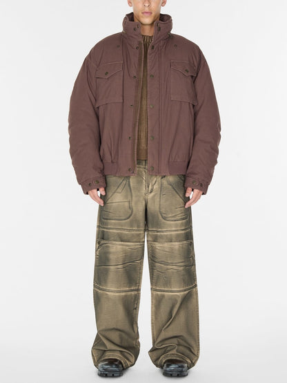 cotton ripstop parka jacket