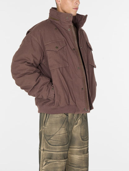 cotton ripstop parka jacket