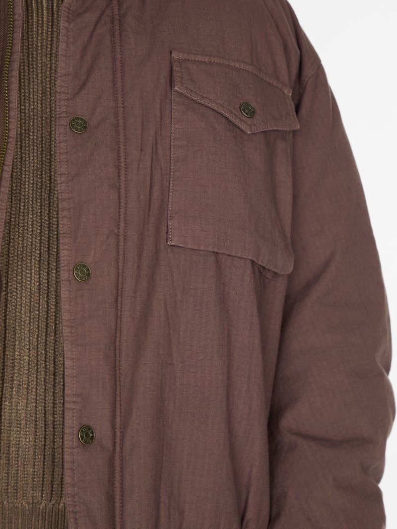 cotton ripstop parka jacket