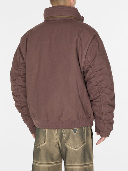 cotton ripstop parka jacket