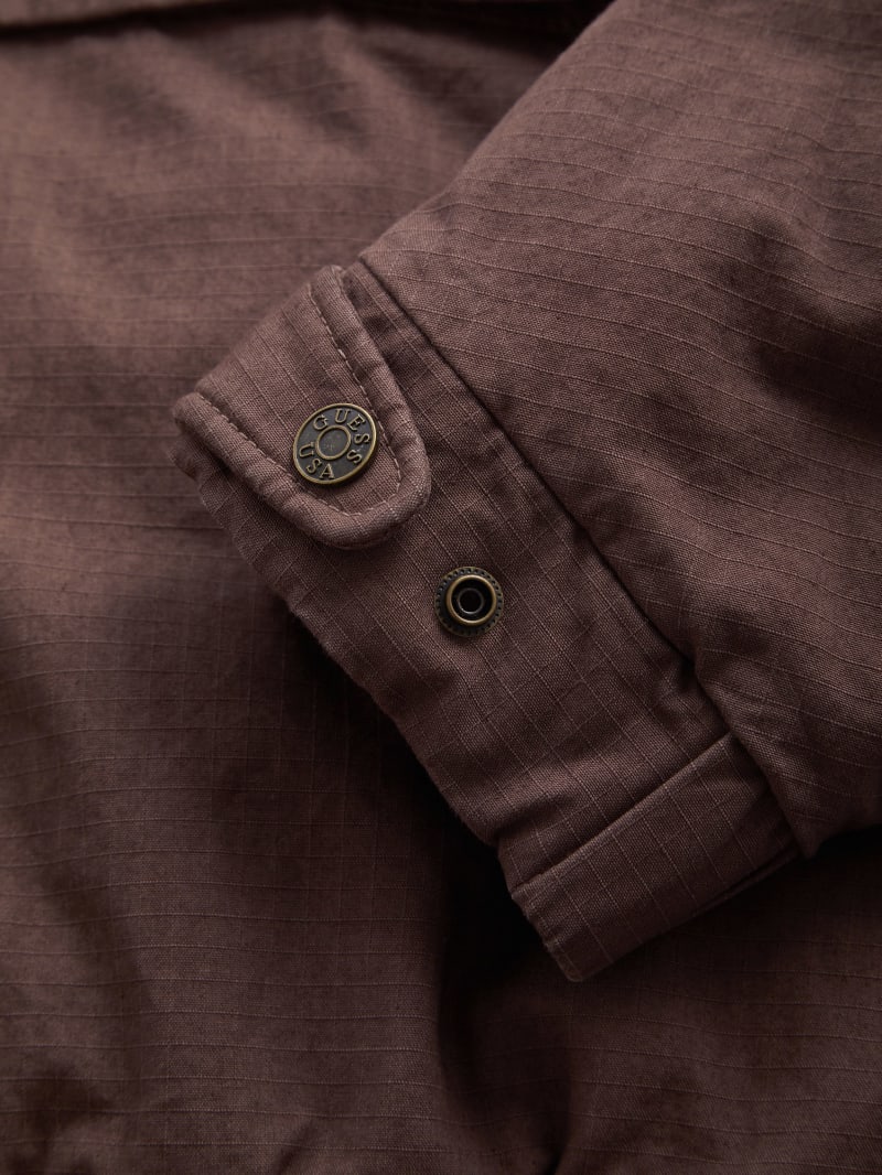 cotton ripstop parka jacket
