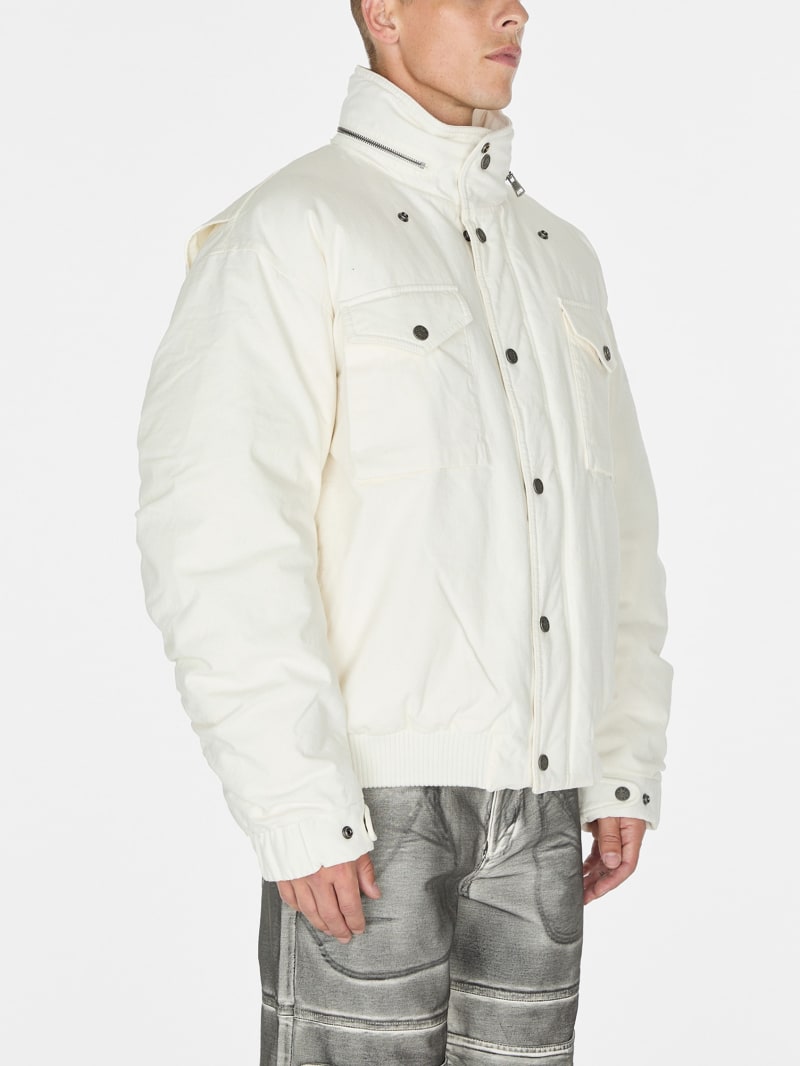 cotton ripstop parka jacket