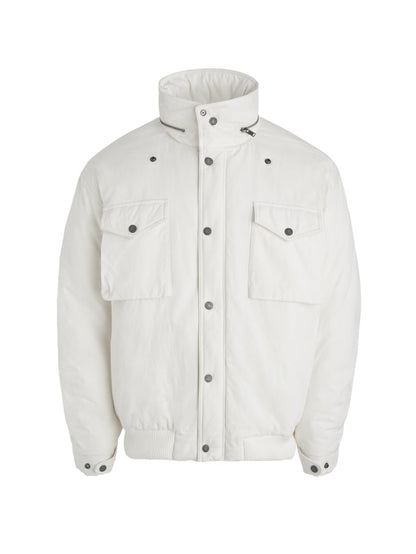cotton ripstop parka jacket
