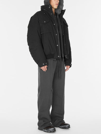 cotton ripstop parka jacket