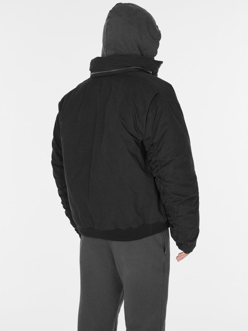 cotton ripstop parka jacket