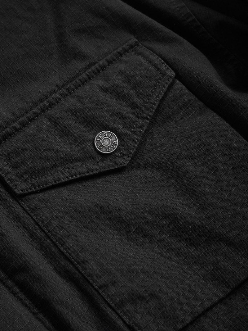 cotton ripstop parka jacket