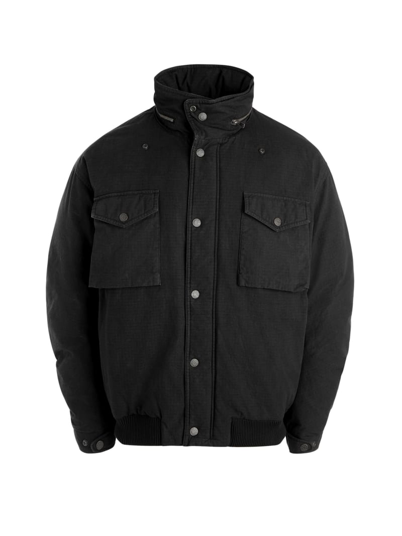 cotton ripstop parka jacket