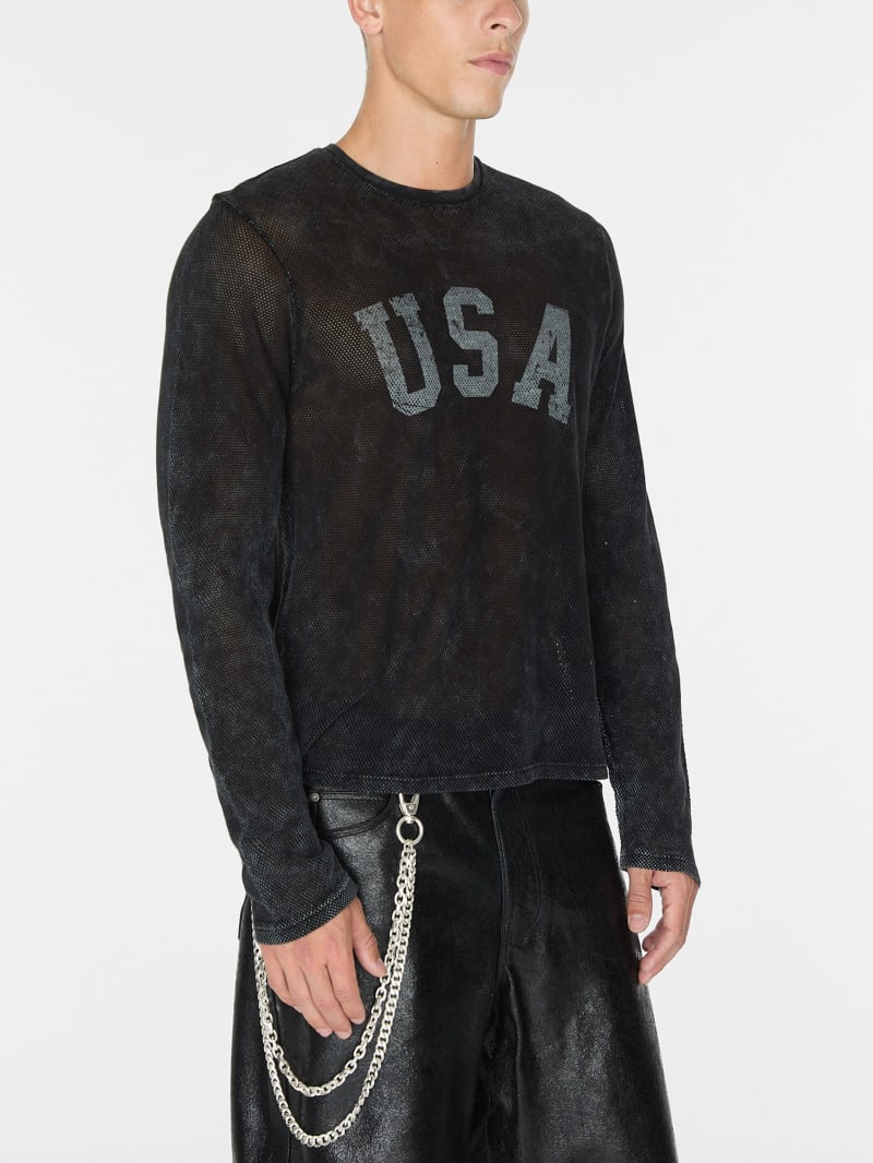 usa mesh tee