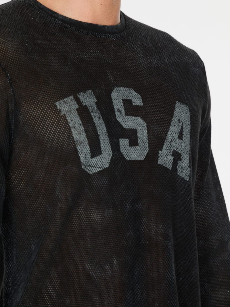 usa mesh tee