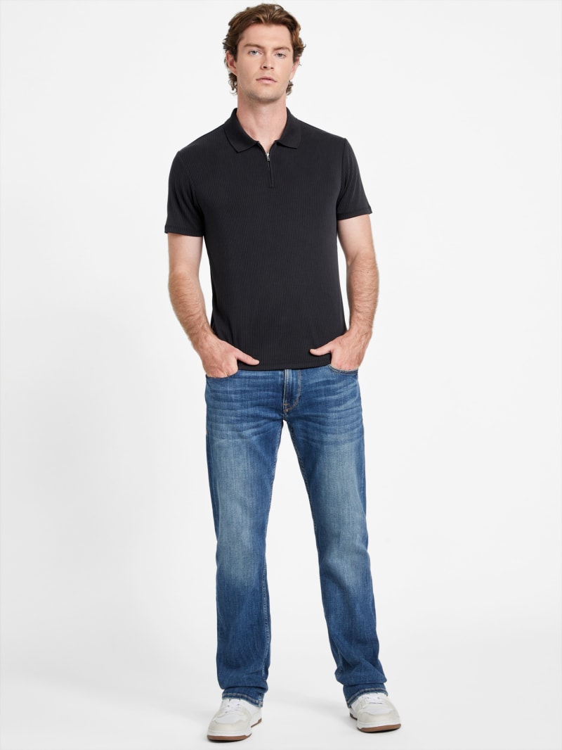 Union Rib Knit Polo