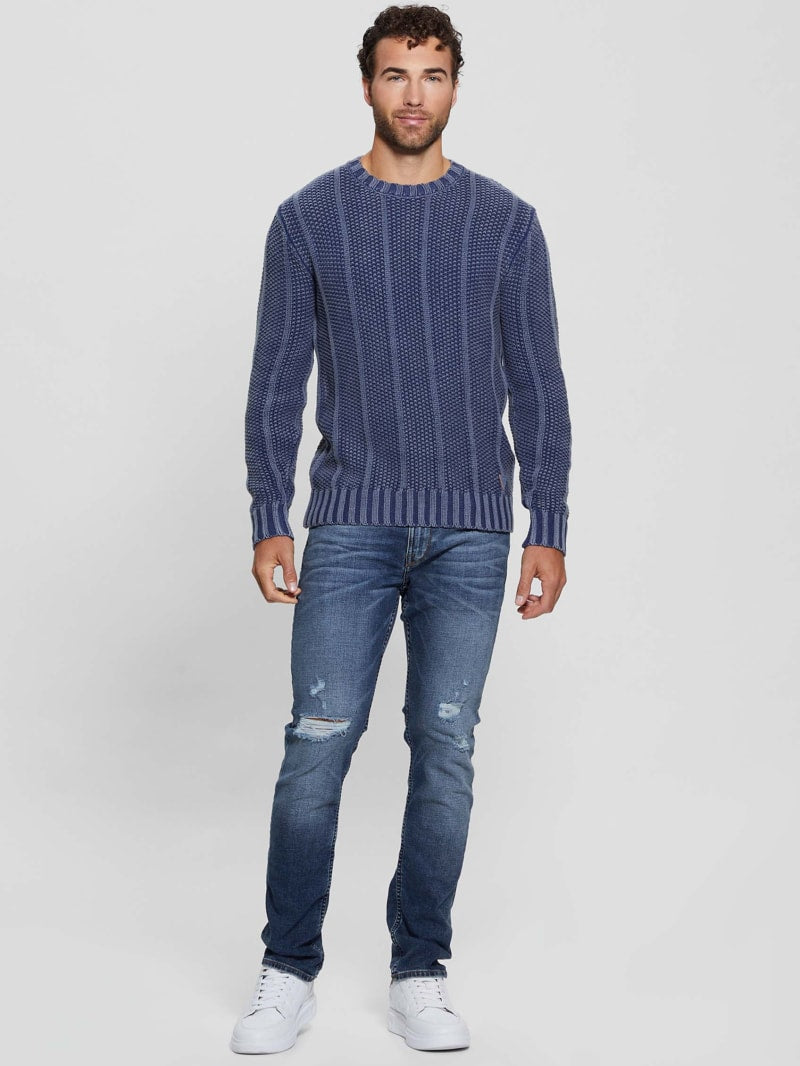 Eli Treated Stitched Sweater