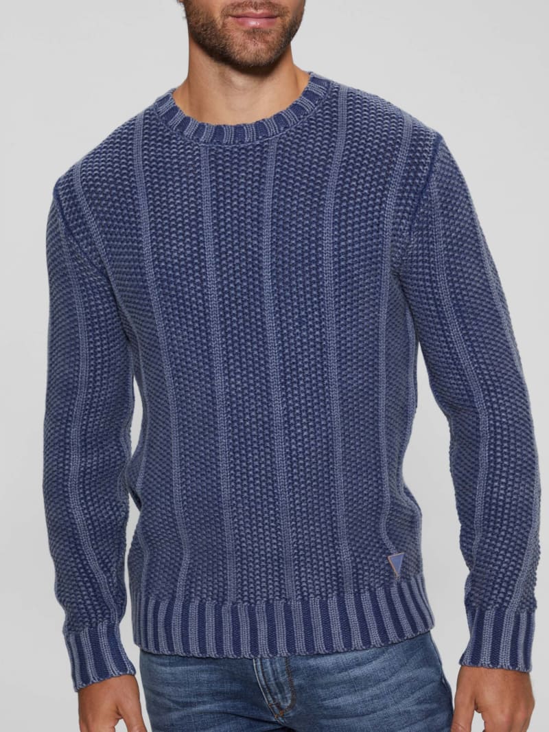 Eli Treated Stitched Sweater