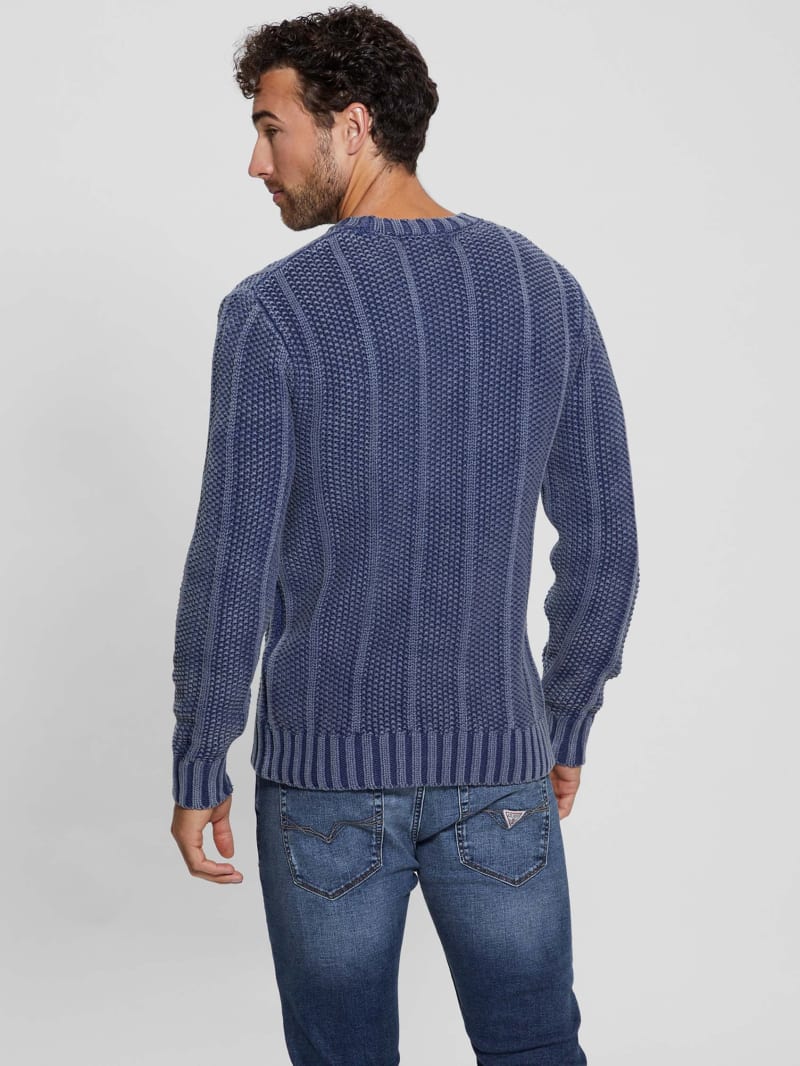 Eli Treated Stitched Sweater